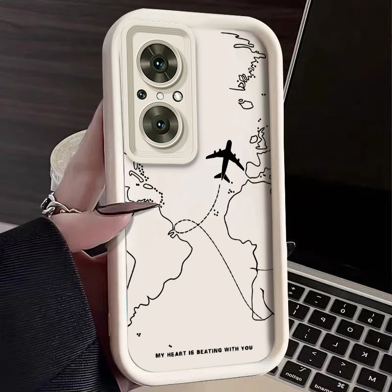 N uzun 9SE Крошечный самолет Новый чехол для телефона Sky Eye Huawei Nova 9 9Pro 10Lite 7i Y70Plus Y70 Y91 Y90