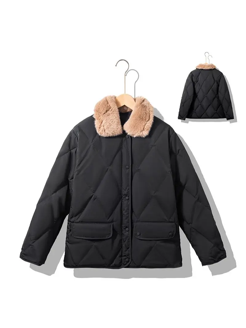 Women Down Jacket New Casual Style White Duck Down Jackets Autumn Winter Warm Coats And Parkas Female Outwear