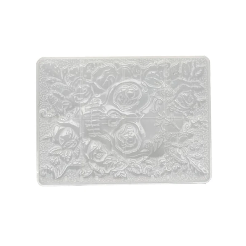 

Силиконовая форма для помадки, шоколада, розы, цветок, Череп, дизайн, модель, украшение торта, Прямая поставка