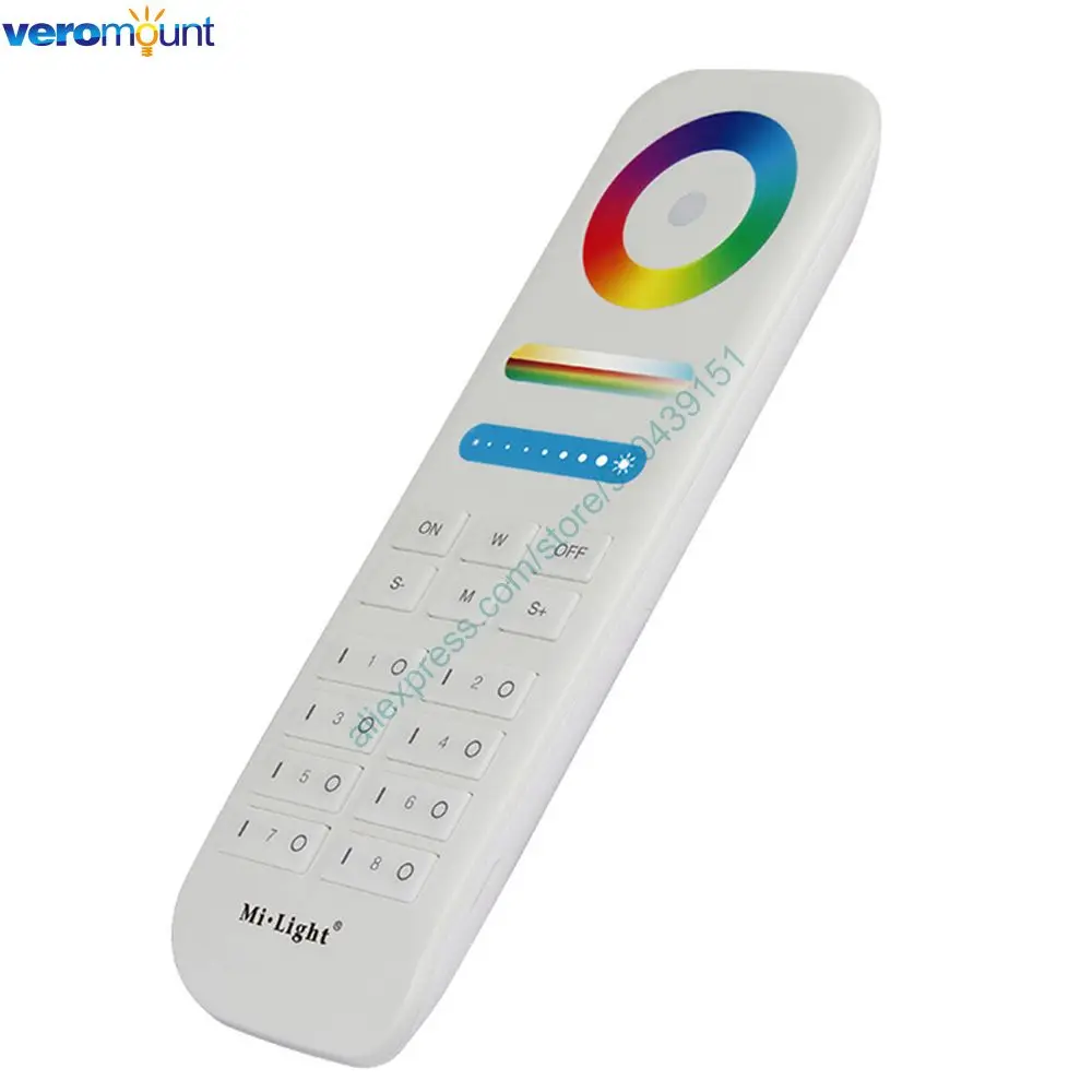 Miboxer Milight FUT089 2 4 ГГцRF 8-зонная группа RGB + CCT сенсорный пульт дистанционного