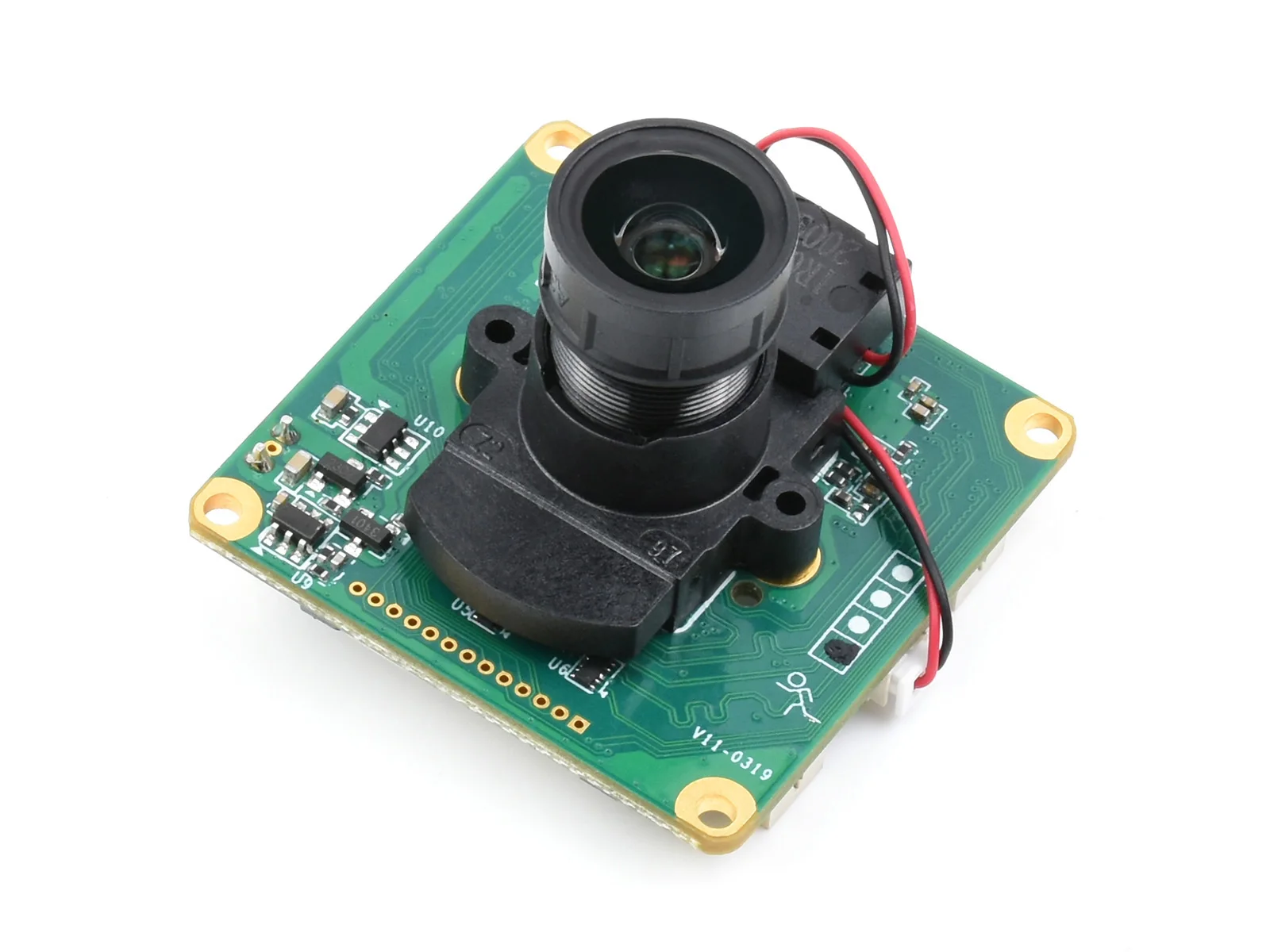 

2 МП (1920 × 1080) фиксированная фокусировка, фотокамера с ИК-подсветкой, датчик камеры Starlight, встроенный ISP, фиксированный фокус,