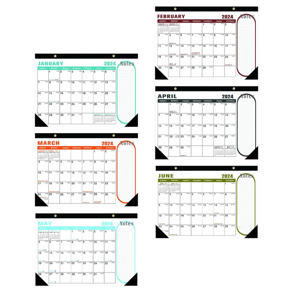 

Clear Printed Hanging Calendar Delicate Monthly Calendar Home Planning Wall Calendar