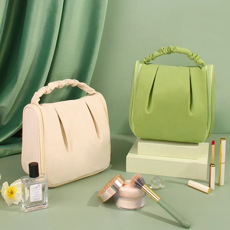 

Удобная сумка для хранения, домашняя косметическая упаковка, туалетные принадлежности для ванной комнаты, сухая и влажная Сумочка с разделением, аксессуары, предметы