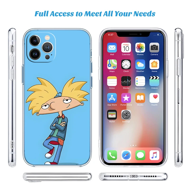 Special Hey Arnold New High-End Phone Case for LG K22 K30 K40 K40S K41S K42 K50 K50S K51 K52 K61 K62 K71 K92 Q60 Q61 Q92
