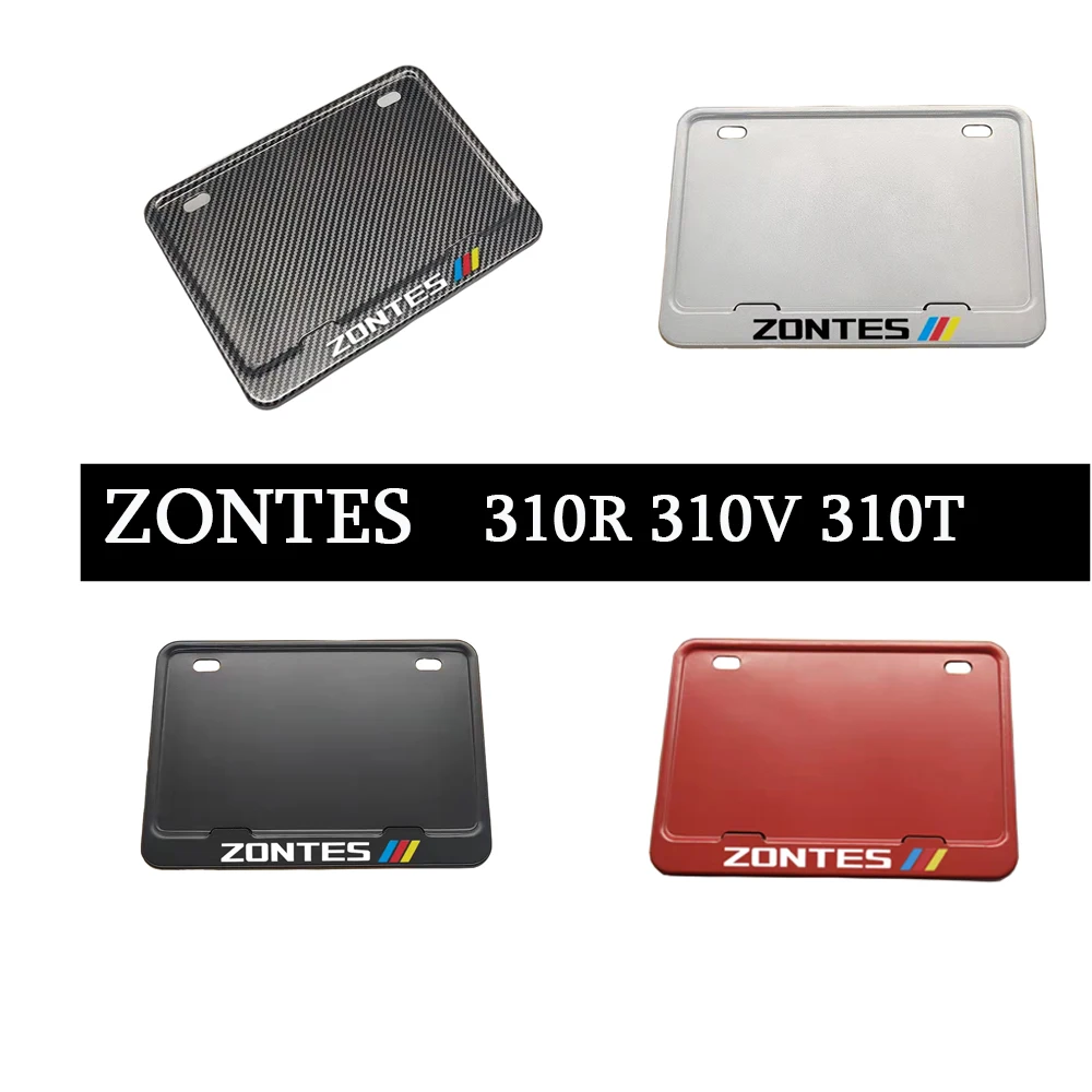 

License plate frames motorcycle universal FOR ZONTES 310R 310V 310T 310T1