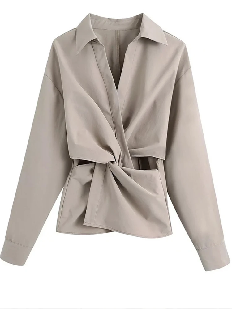 

Women's Fashion 2022 Summer New Slim Long Sleeve Shirt Office Lady
