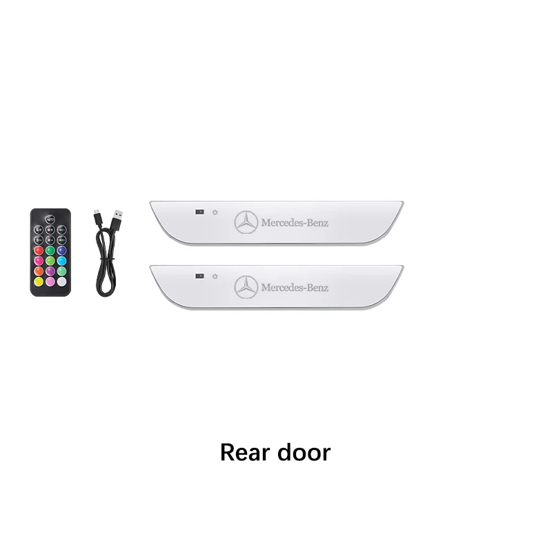 

Автомобильный светодиодный беспроводной педальный светильник для Mercedes-Benz AMG A C E V Class Sprinter GLC ML SLK SL Vito GLA GLK CLA