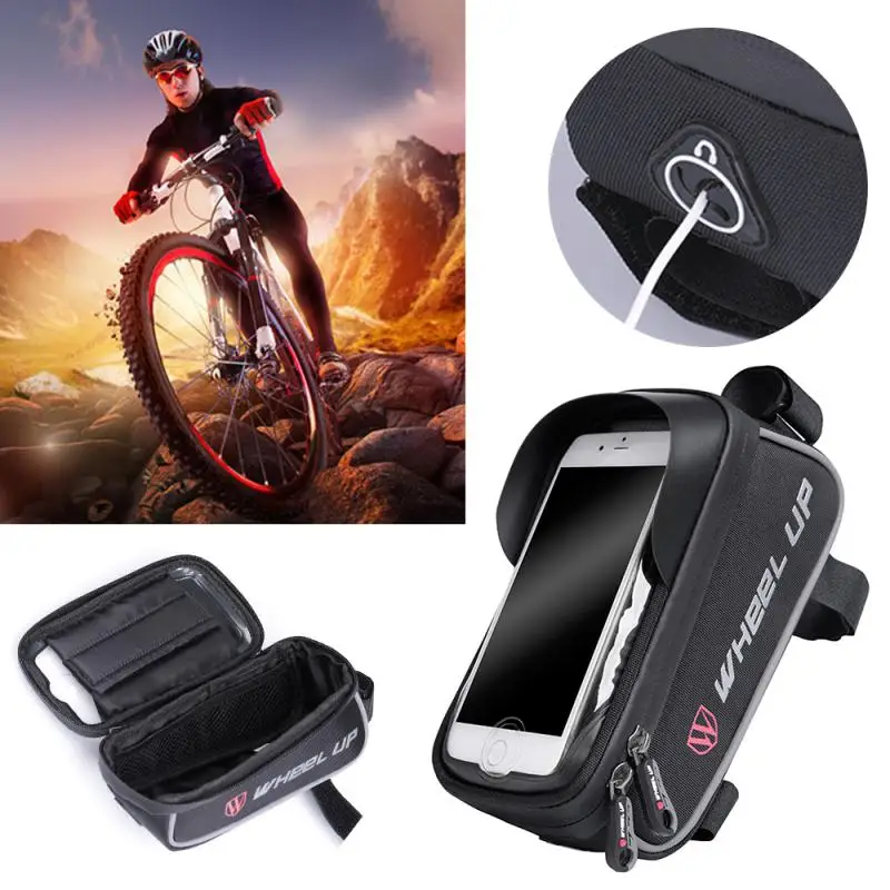 

Велосипедная Передняя сумка с сенсорным экраном 6 дюймов