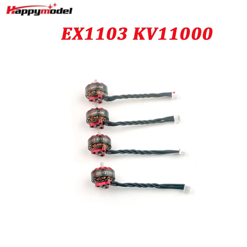 HappyModel EX1103 KV11000 Бесщеточный двигатель для Bassline 2S Micro Mobula 8