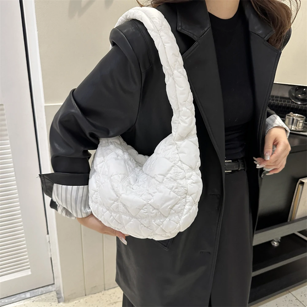 Женская сумка-тоут из пузырчатой пленки вместительные модные повседневные сумки