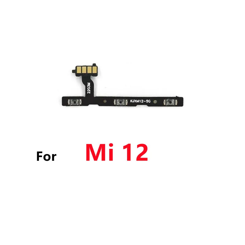 Гибкий кабель для регулировки громкости Xiaomi Mi 12 Lite Ultra Pro 5G Mi12 12Pro