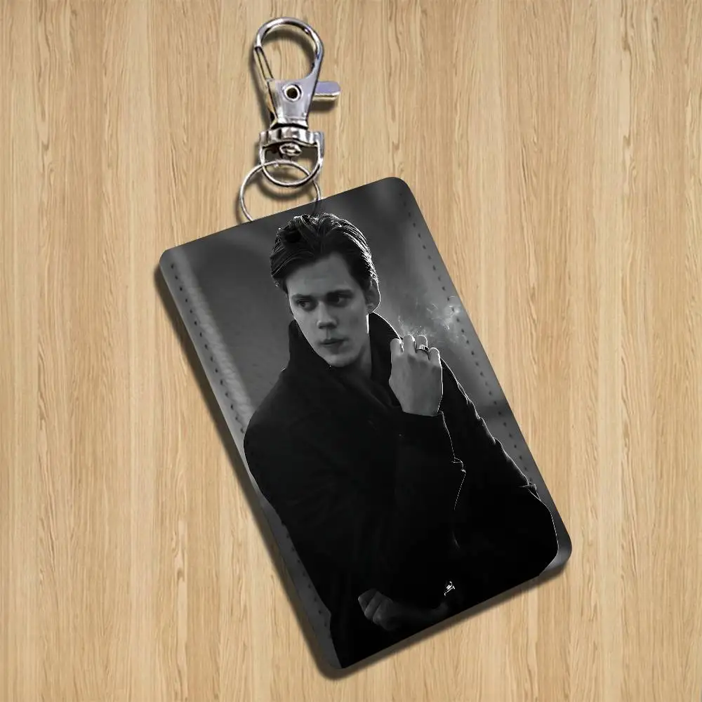 Кардхолдер-брелок Muscle Cool Bill Skarsgard, защитный чехол для ключей и дверных замков, подарок для обеспечения безопасности (art.: 3920d99722bc5) - 3920d99722bc5