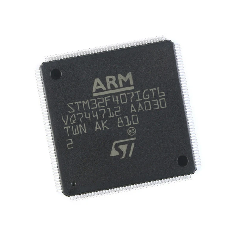 

1-100PCS STM32F407IGT6 STM32F407 LQFP176 Microcontroller MCU Chip IC Integrated Circuit Brand New Original