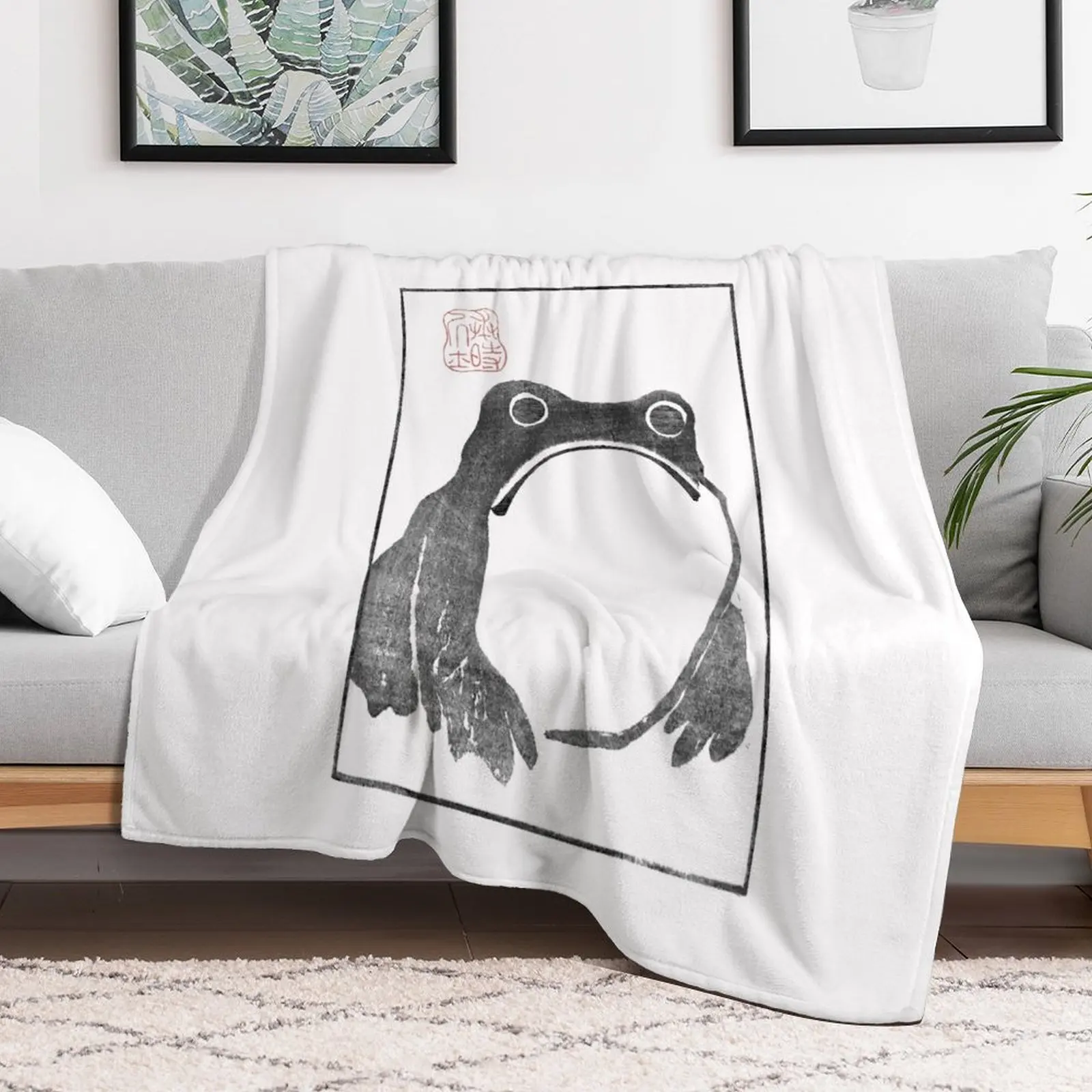 Невероятная лягушка из Meika Gafu от Matsumoto Hoji одеяло зимние кровати красивый диван