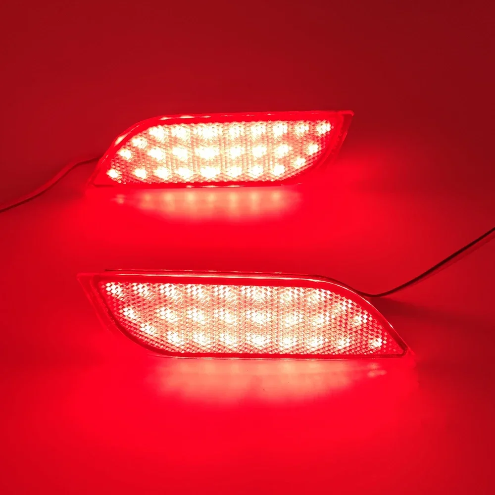 Новый! 2 шт. резервный задний фонарь заднего бампера светодиодный отражатель