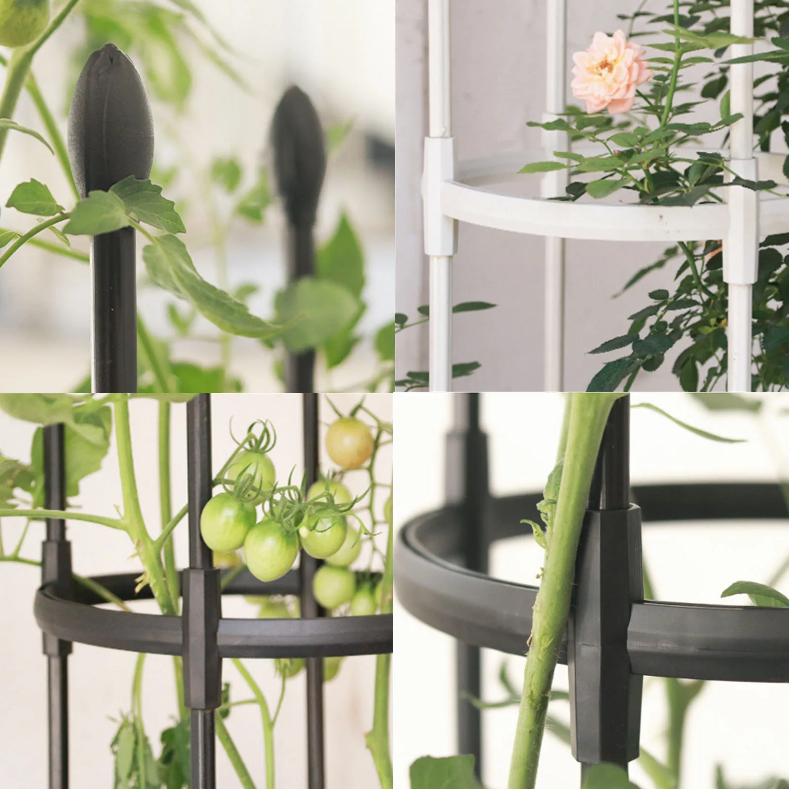 

Садовая решетка для растений, подставка для цветов, полиэтиленовое полипропиленовое покрытие, металлическая решетка для альпинизма, нержа...