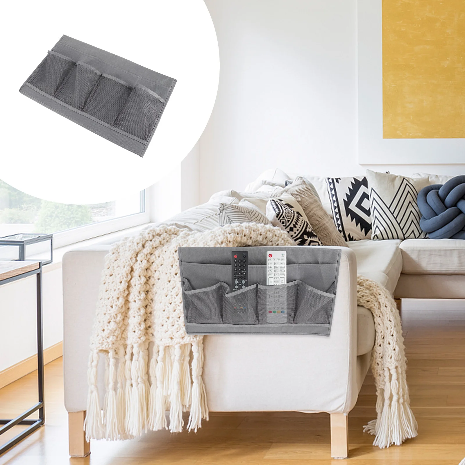 

1 Pc Storage Practical Versatile Sofa Armrest Organizer for Bedrooom Living Room