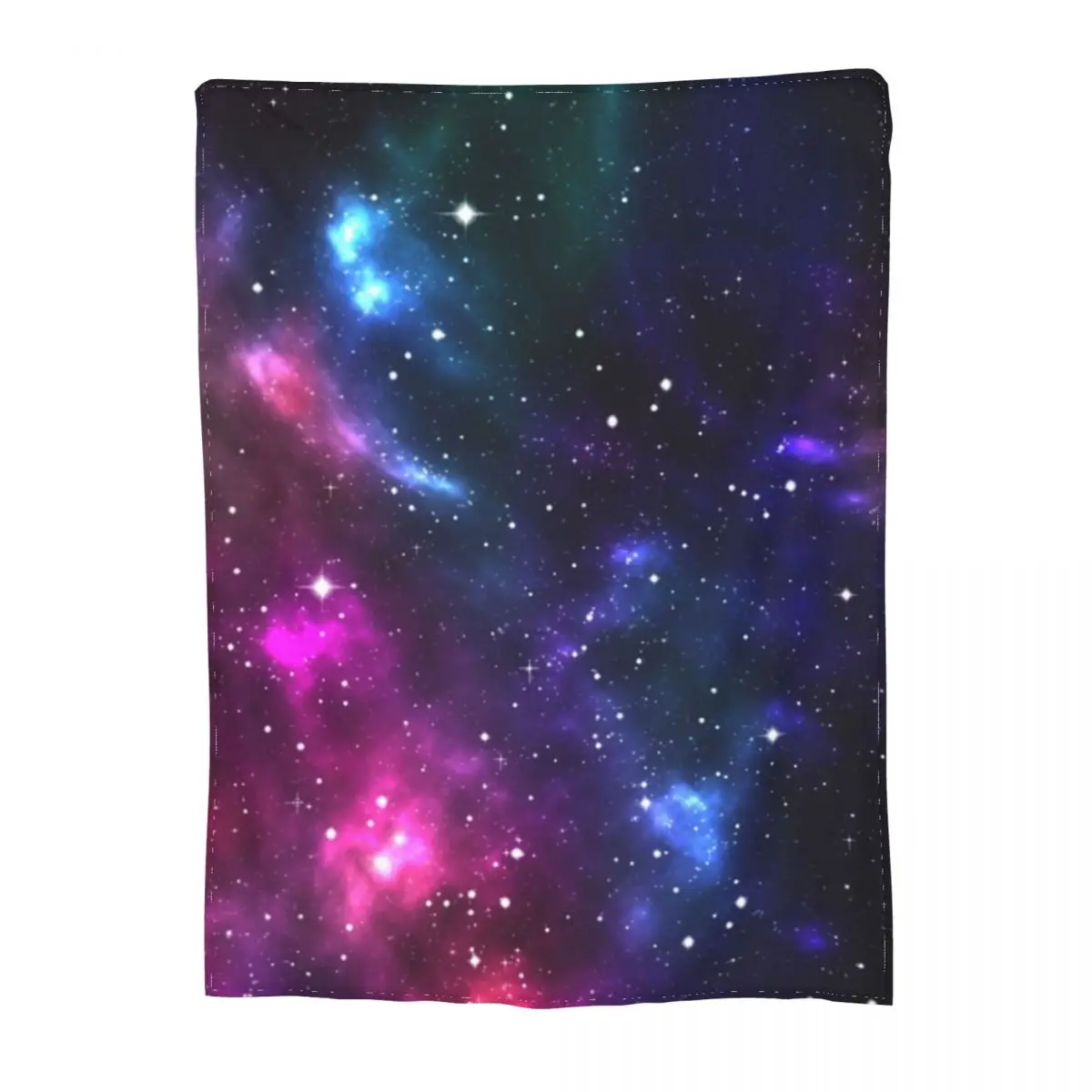 

Фиолетовое синее одеяло с изображением Галактики, недорогое смешное флисовое мягкое покрывало с изображением звездной пыли для автомобиля