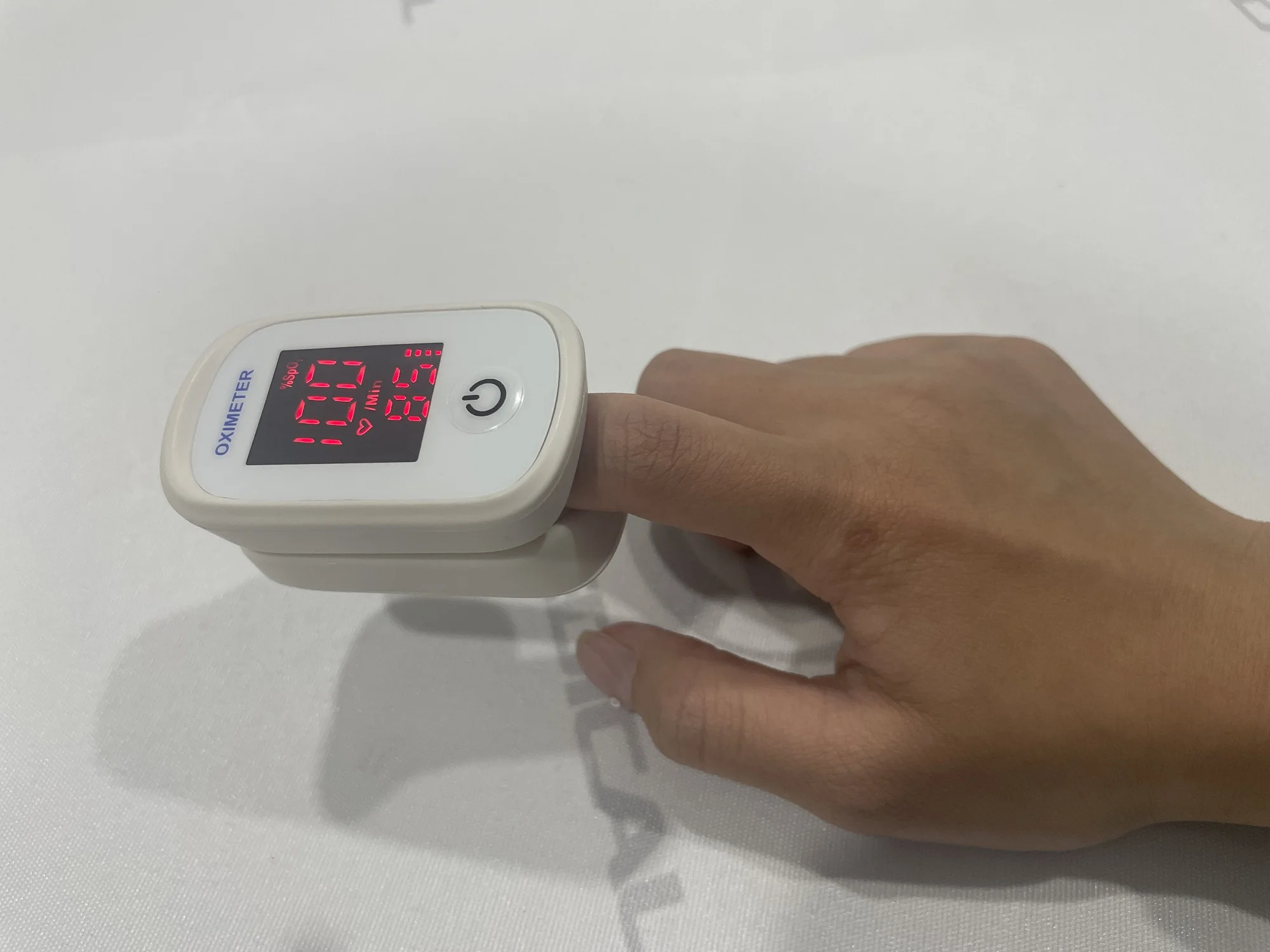 Красный светодиодный дисплей FRO-100 SpO2 PR будильник фотопульсоксиметр на кончик