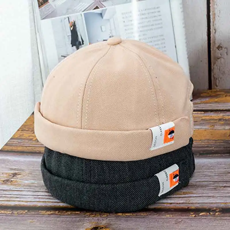 Винтажная шапка Docker для мужчин Повседневная в стиле хип-хоп женские хлопковые