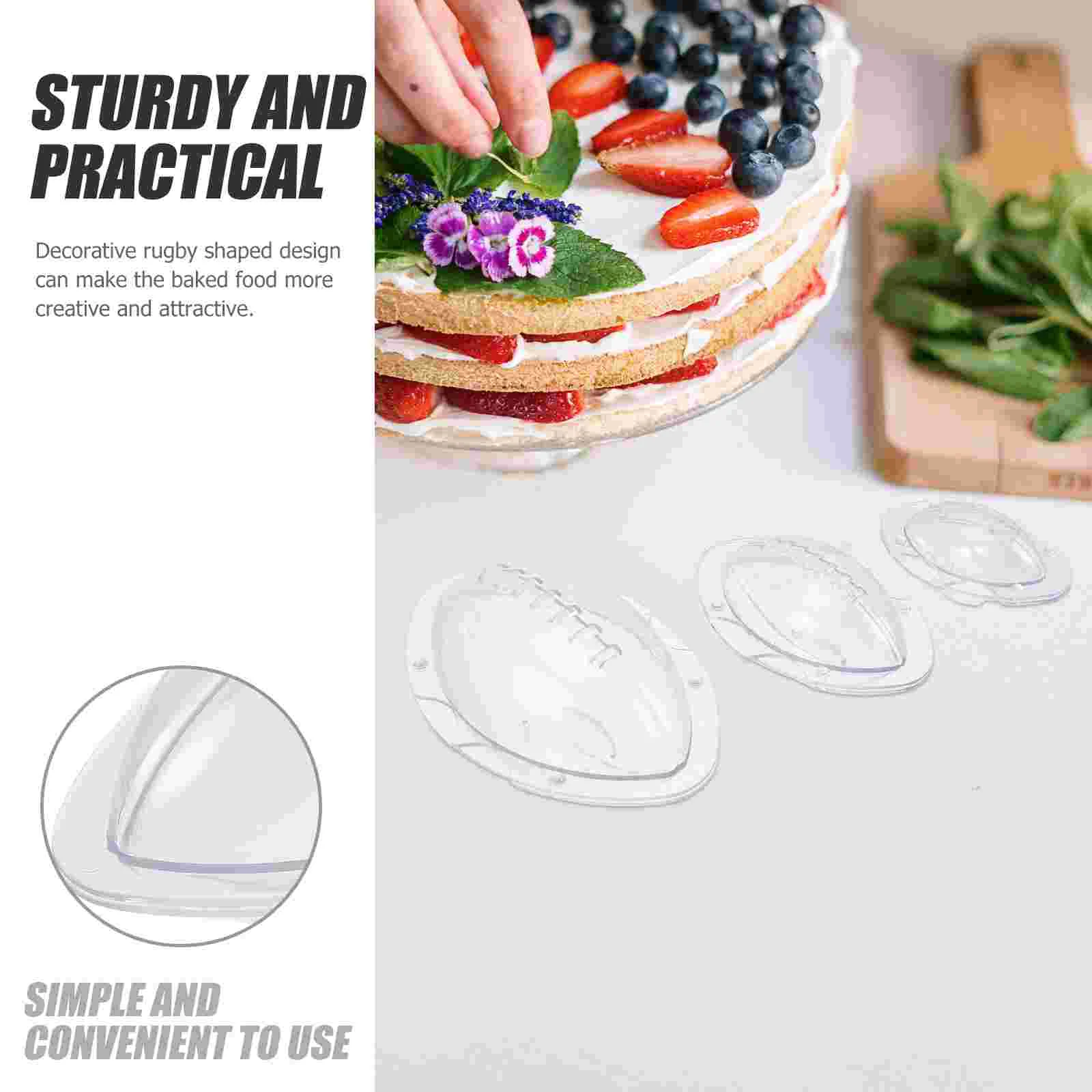 3 шт. кубики льда детские футбольные подарки форма для выпечки кексов Abs De Para Gelatinas