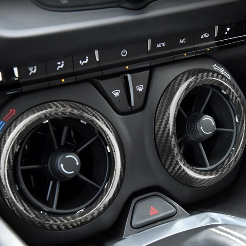 Углеродное волокно центральная крышка вентиляционного отверстия автомобиля