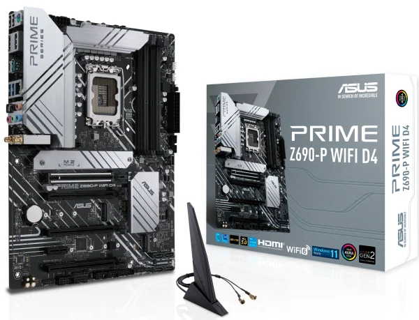 

Материнская плата PRIME Z690-P WIFI D4 master series game office DDR4