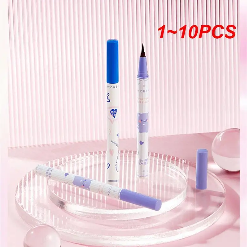 

1~10PCS Bodybuilding Chuangyan Color Eyeliner Long-lasting Waterproof Not Easy To Fade Very Fine Eyeliner Pen Glue For Women