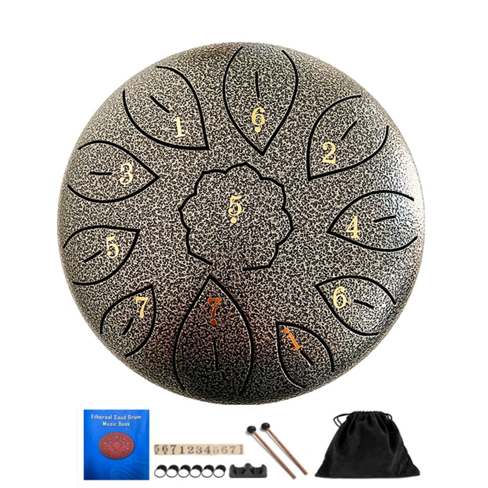 

6-inch Hand Drum Tongue Instrument Ethereal Drum Kid Beginner Handheld Tank Drum