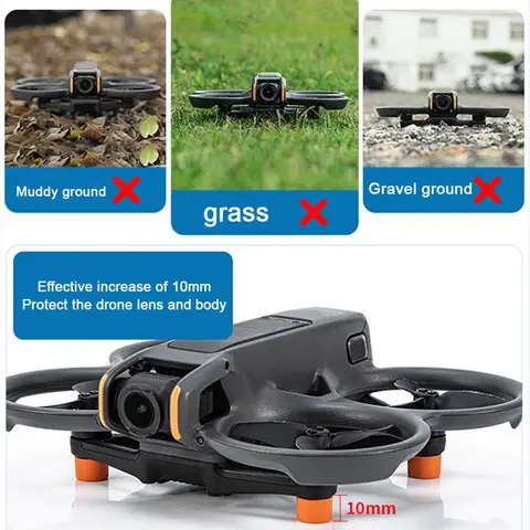 6 шт., противоскользящие подставки для DJI Avata 2