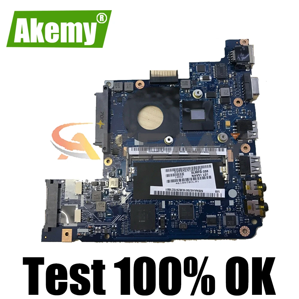 

NAV51 LA-6311P Laptop Motherboard for Acer EMACHINES 350 EM350 MBNAH02001 Main board MB.NAH02.001 tested ok