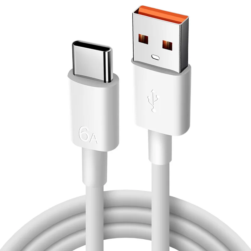 Фото Супербыстрый зарядный кабель USB Тип C 66 Вт 6 А, зарядное устройство, шнур для Huawei Mate 40 50 Xiaomi 11 10 Pro, аксессуары для телефона №2