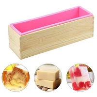 1 set rectangular soap mold useful silicone food grade homemade craft soap making mold for kids soap mold soap loaf mold