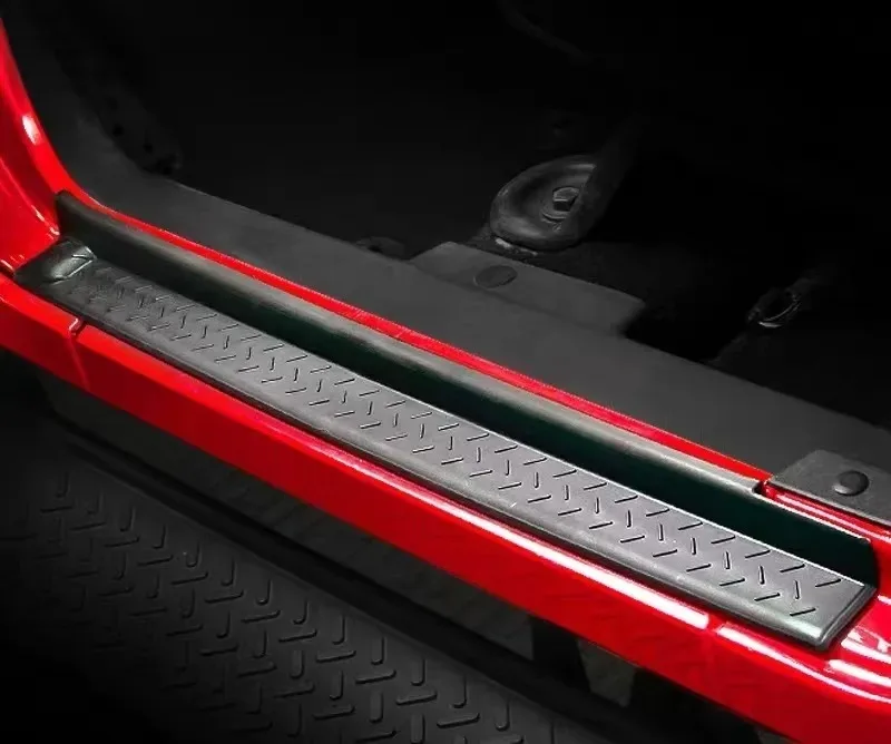 Накладка на порог для Jeep Wrangler JK 2007-2017 защитная накладка входную педаль