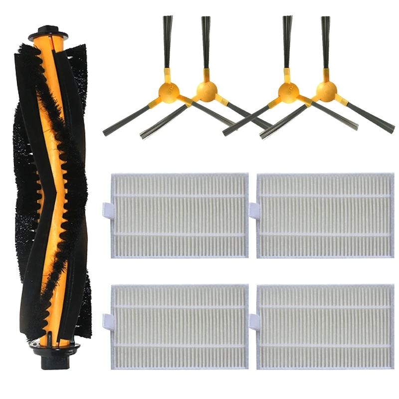 

Rolling Brush Side Brush Set is Suitable for Liectroux C30B /Proscenic 800T 820S 820T 830T Robot Vacuum Cleaner Parts