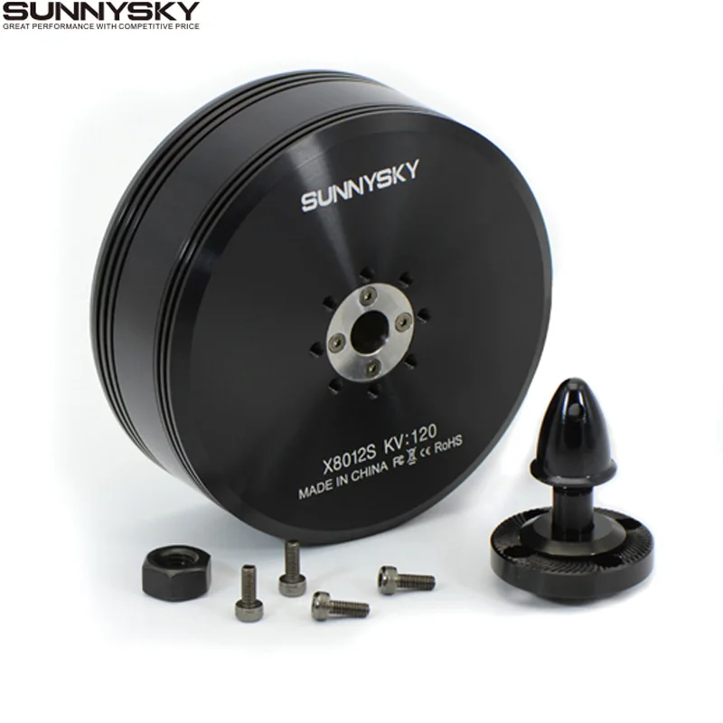 SunnySky X8012S KV150 бесщеточный двигатель XS-Series с аксессуарами 12S 2800W для RC мультикоптера UAV самолета