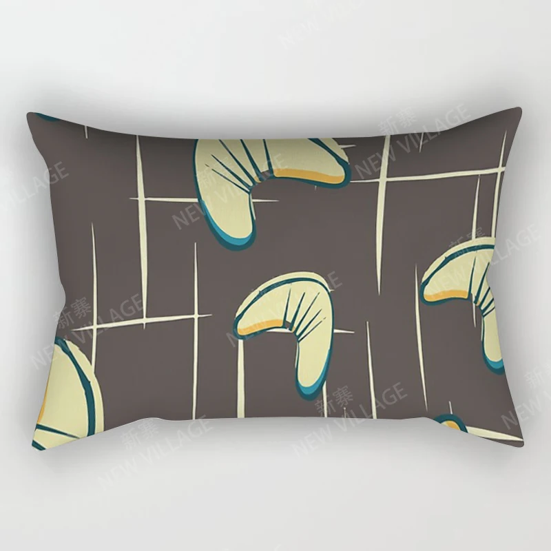 Скандинавский осенний домашний декор 30*50 чехол-подушка для дивана современный