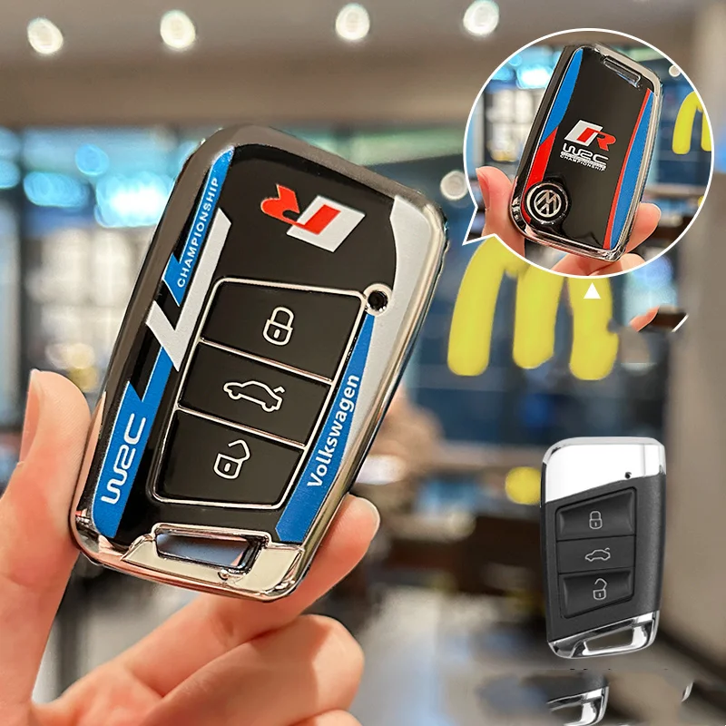 

ТПУ автомобильный пульт дистанционного управления, чехол для смарт-ключа, защитный держатель, сумка для VW Volkseagen Passat B8 Magotan, брелок без ключа, аксессуары