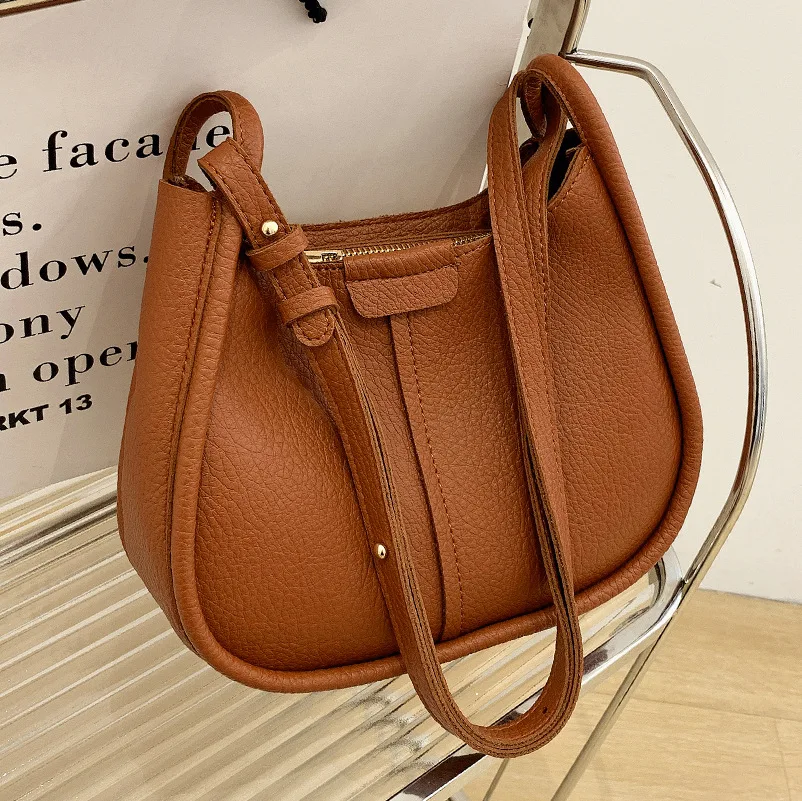 

High-quality Underarm Small Bag Women's Bag 2022 New Versatile One-shoulder Portable Bucket Bag Texture Messenger Bag