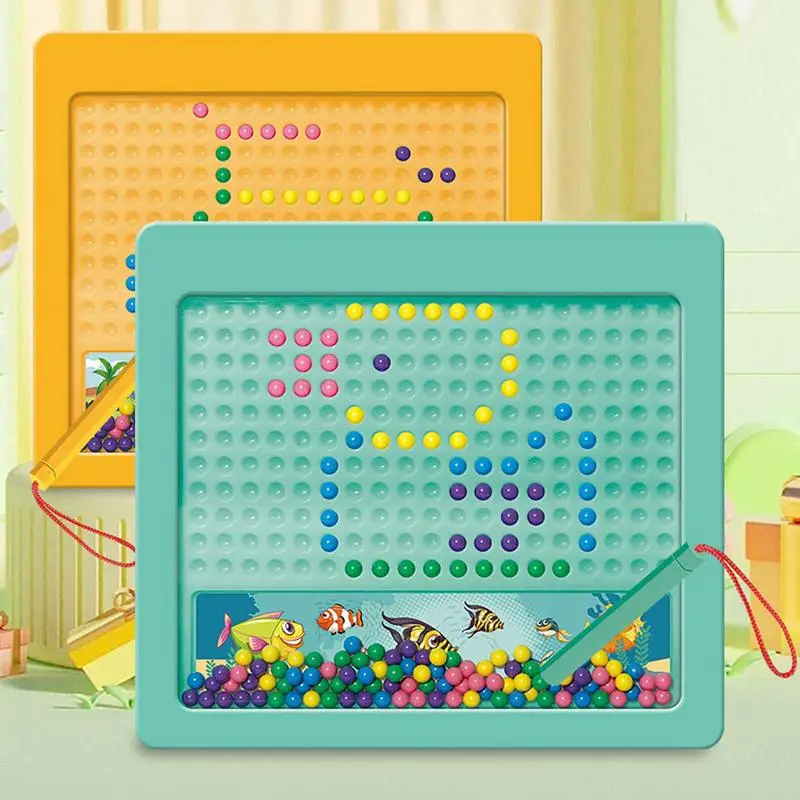 

Магнитный цветной лабиринт, портативная доска для рисования, безопасный Лабиринт для сортировки цветов, игрушка, магнитный пазл, развивающая игрушка, праздничный подарок