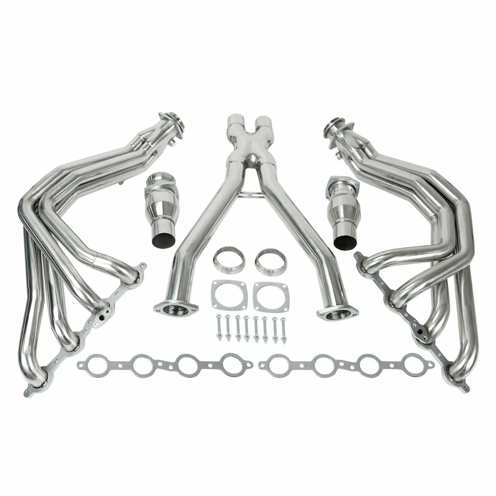 

Exhaust Manifold Headers Pipe Kit for 1997-2004 Chevy Chevrolet Corvette 5.7L V8