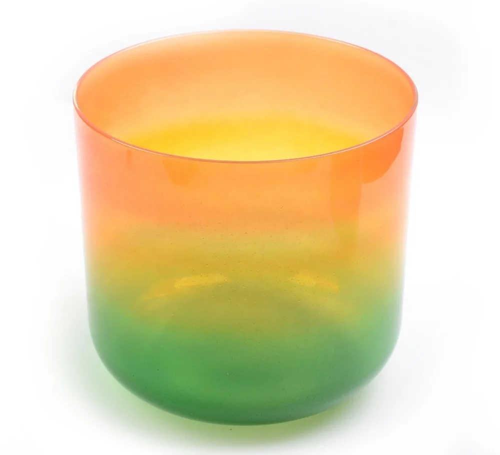 

Colored 6-12 Inch Quartz Crystal Singing Bowl Set of 7pc Sound Healing meditation chakra Bowl with 2pcs Padded Carrying Case
