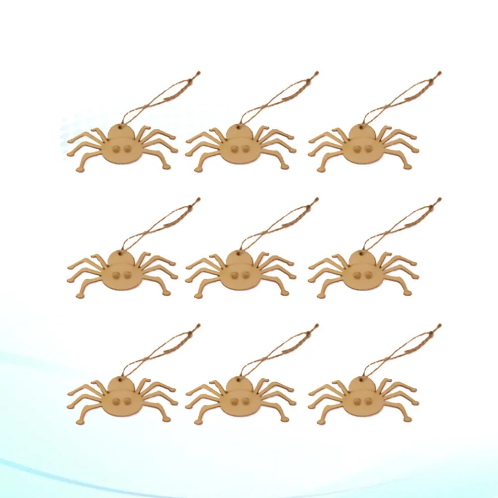 

20PCS Spider Shape Creative Slices Festival Decoration for DIY Crafts Party Decor Home Arrangement