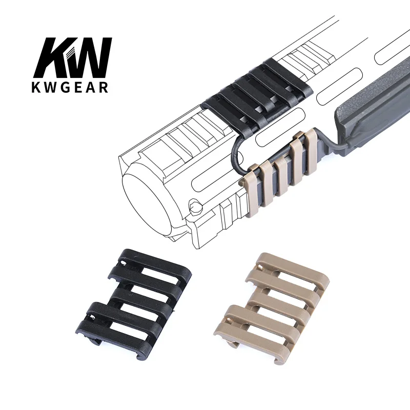 

Tactical Picatinny Rail Cover PEQ 15 DBAL M300 M600 Pressure Switch Wire Holder CQBL NGAL NATO Airsoft Hunting Rifle Accessories