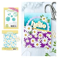daisy days clear stamps and metal cutting dies sets 2022 new arrival for diy scrapbooking supplies making greeting card crafts