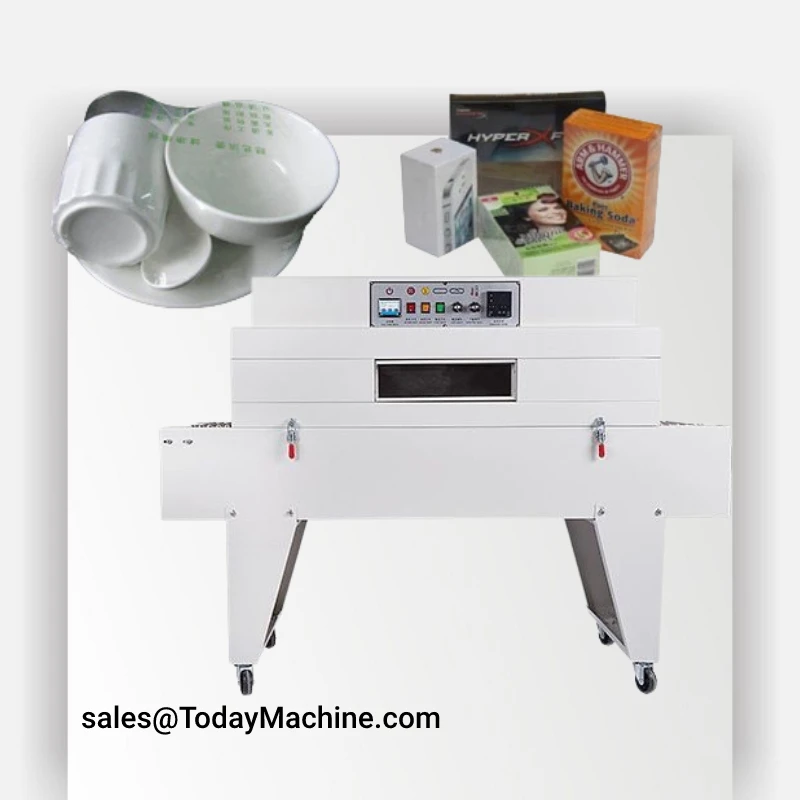 

full-auto sleeve type PE film sealer heat packaging machine for groups bags and juice cola bottle trays wrapper