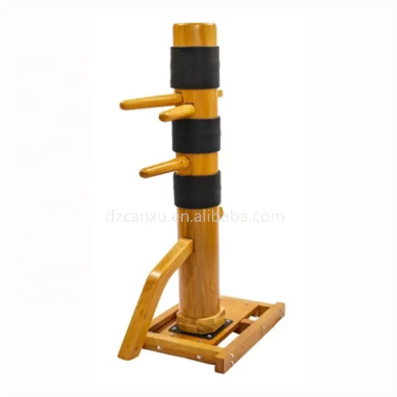 Hochwertige Kung Fu Wing Chun Holz Dummy Kampfsport Trainingsausrüstung Holzpfahl