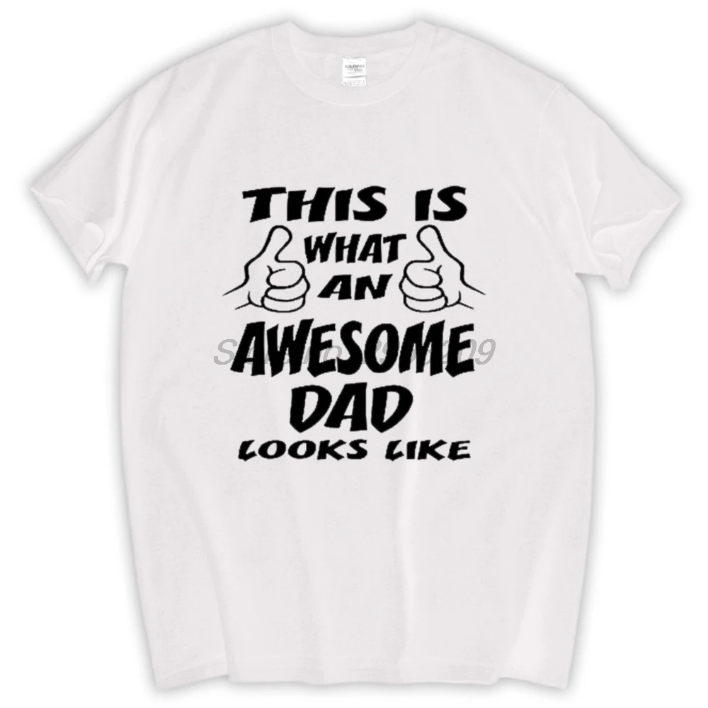 Потрясающая футболка Super DAD Daddy мужская на день отца подарок рождения футболки