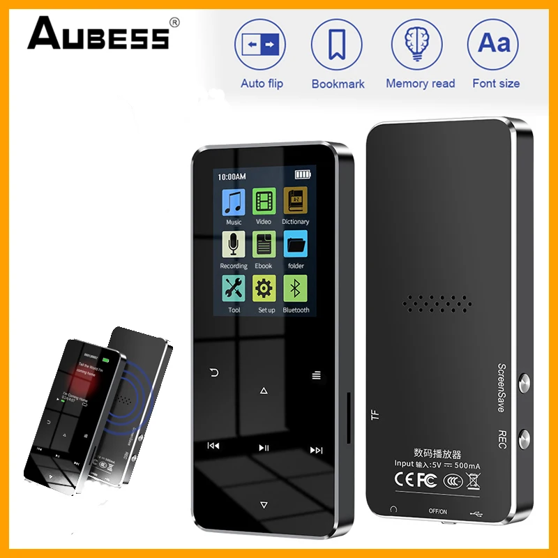 Mp4-плеер с Bluetooth-динамиком сенсорной клавишей FM-радио видео воспроизведение