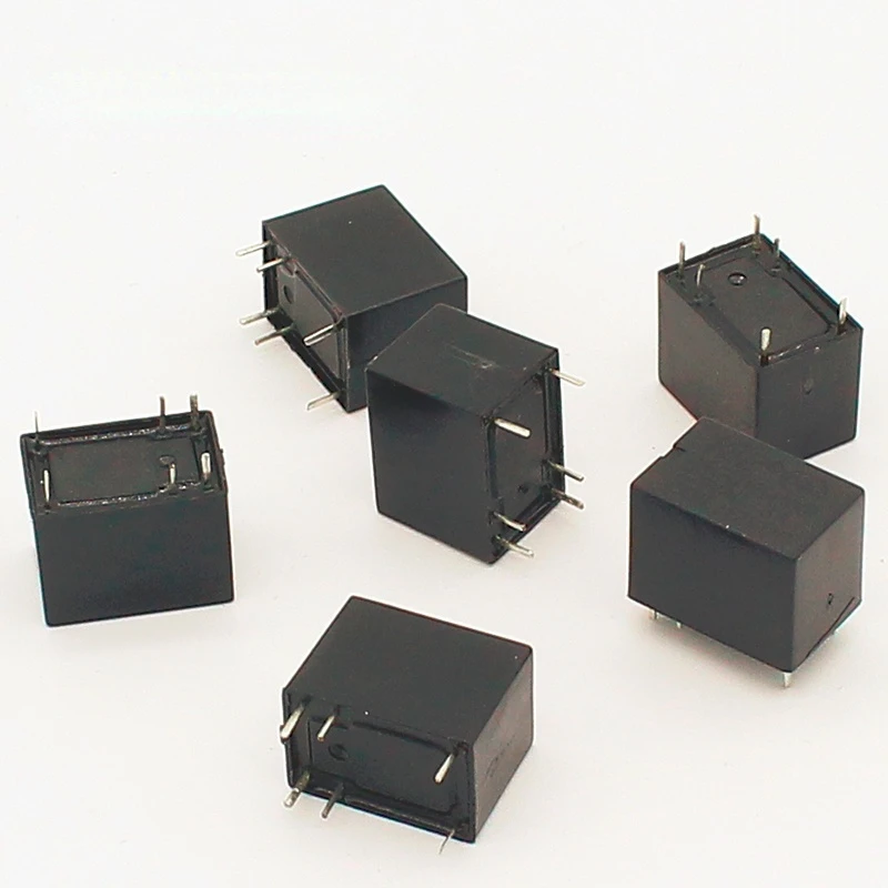 

20pcs Miniature PCB relay 6 pins mini relay DC 3V 5V 9V 12V JRC-21F 4100 relay switch